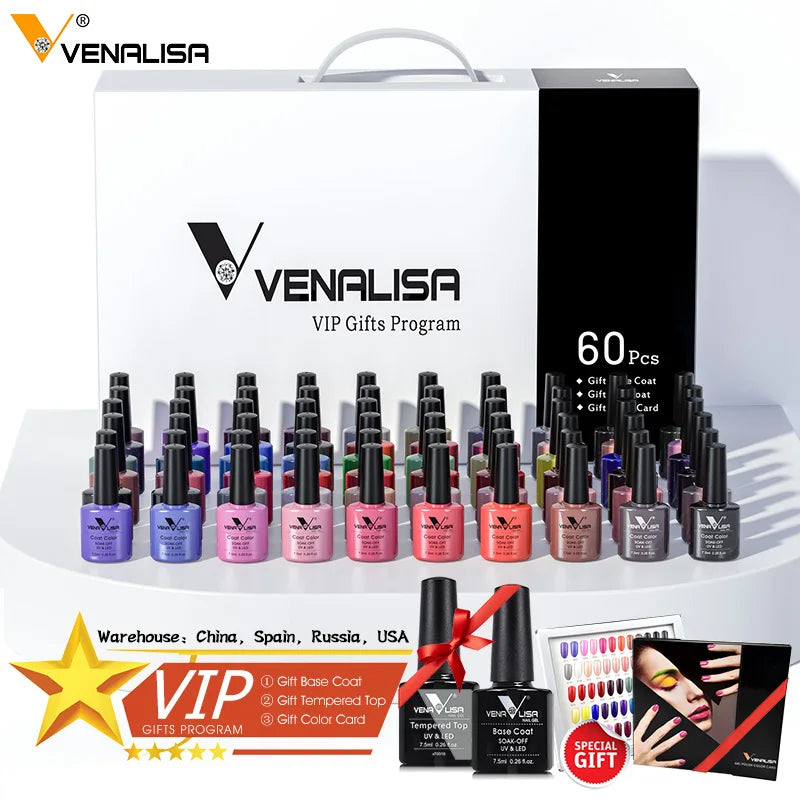 VENALISA Nail Gel Polish 7.5ml Organic