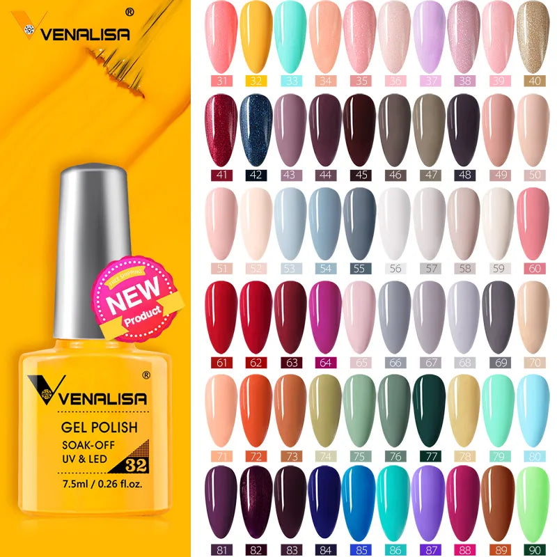 VENALISA Nail Gel Polish 7.5ml Organic