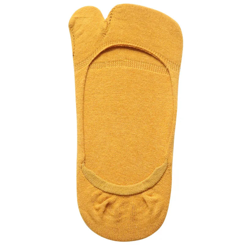 Women Two Finger Socks Thin Non-slip