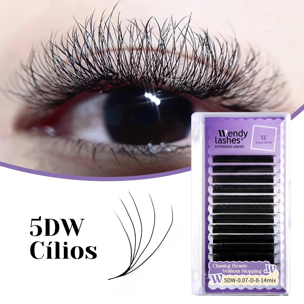 Wendy Lashes YY Shape Eyelash Extensions