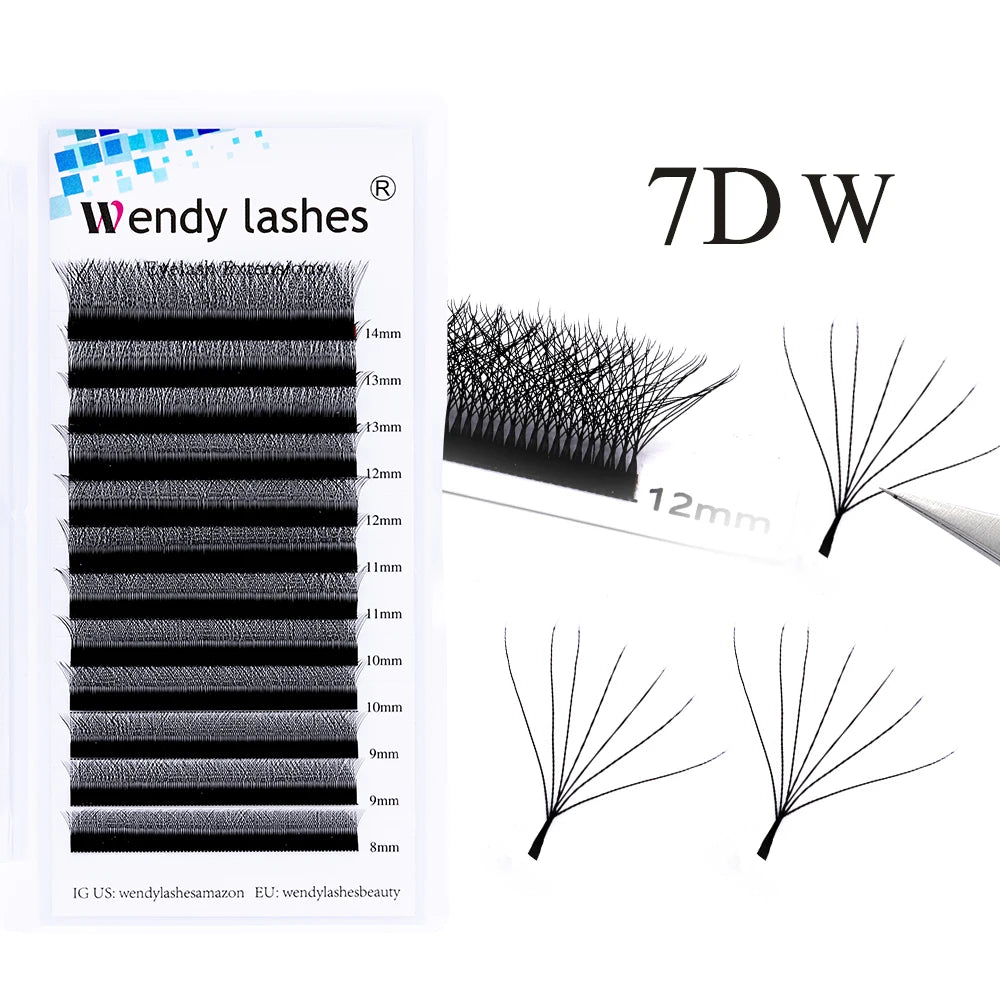 Wendy Lashes YY Shape Eyelash Extensions