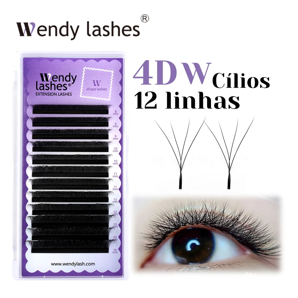 Wendy Lashes YY Shape Eyelash Extensions