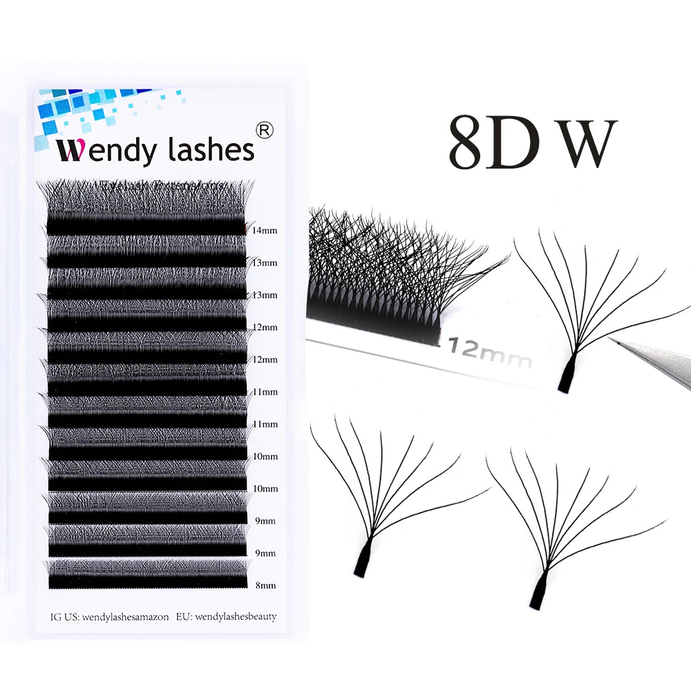 Wendy Lashes YY Shape Eyelash Extensions