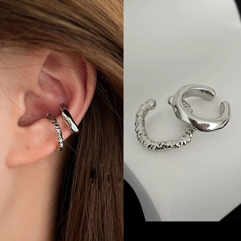 Punk Ear Cuff Earrings for Women