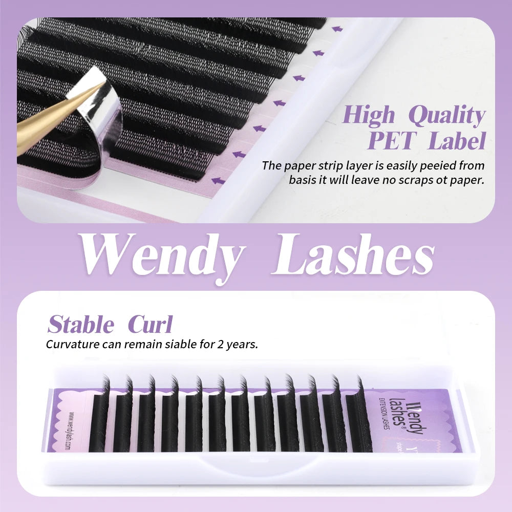 Wendy Lashes YY Shape Eyelash Extensions