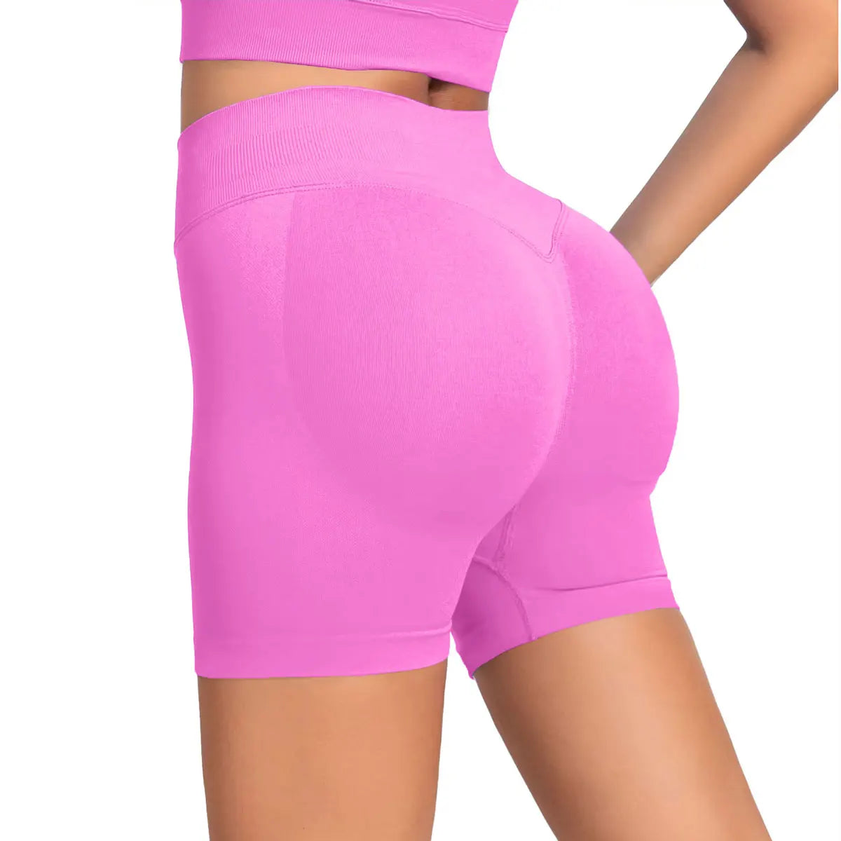 Seamless Shorts 4.5" Gym Shorts Yoga bottoms