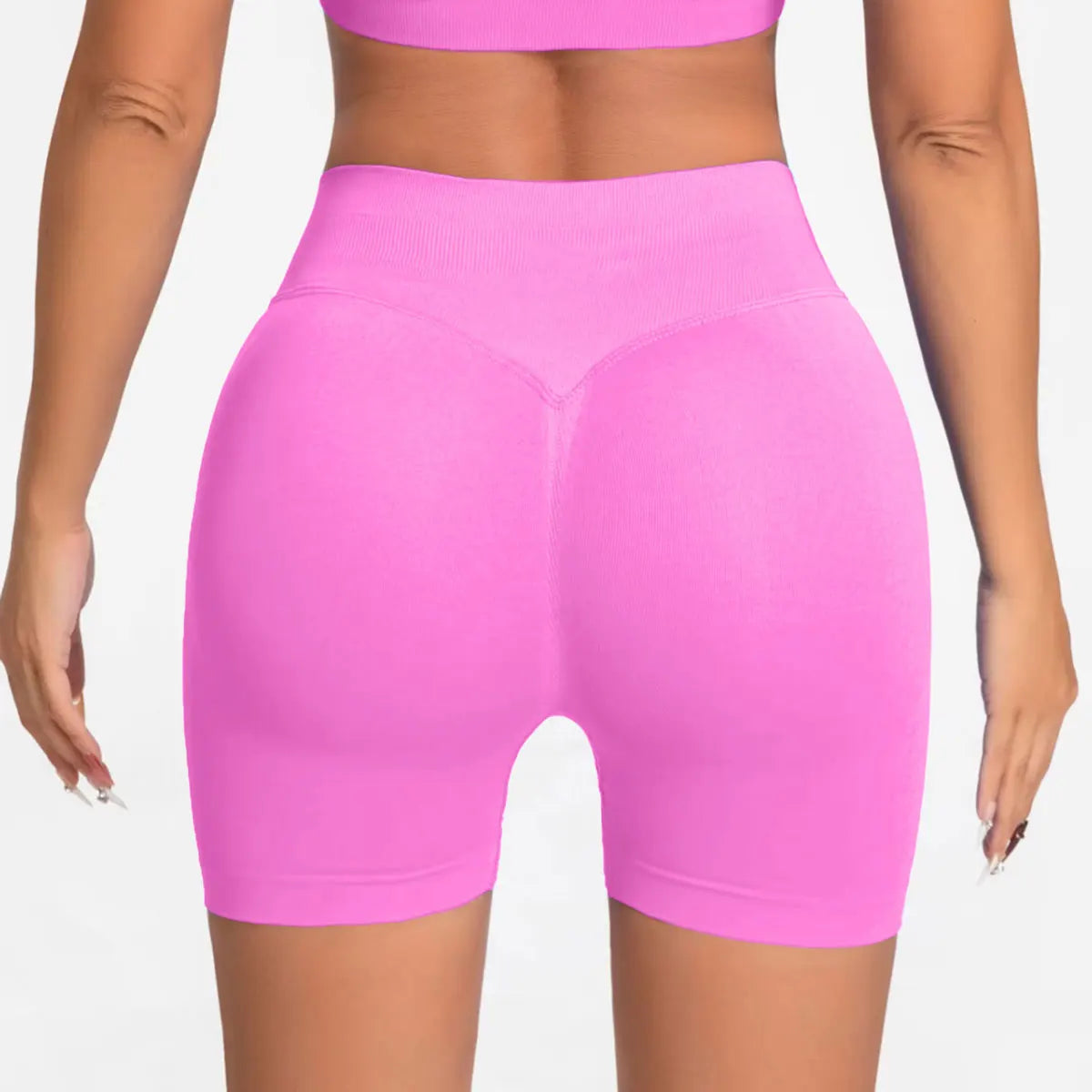 Seamless Shorts 4.5" Gym Shorts Yoga bottoms