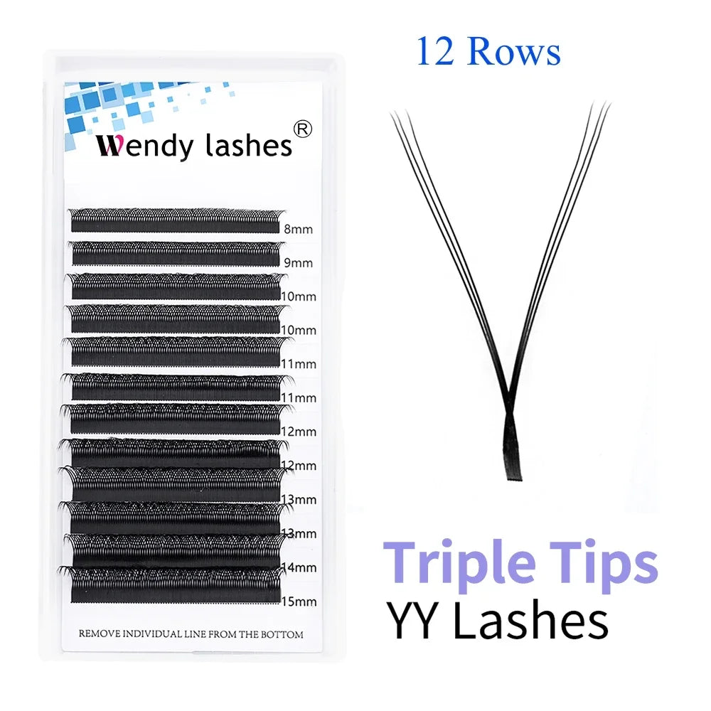 Wendy Lashes YY Shape Eyelash Extensions